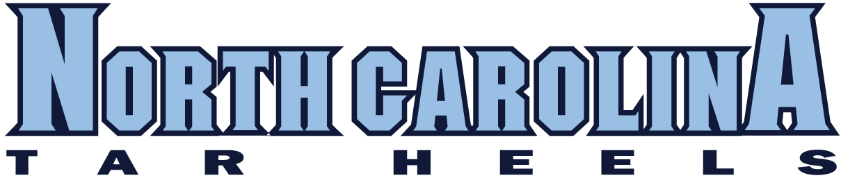 North Carolina Tar Heels 1999-2004 Wordmark Logo 02 iron on paper